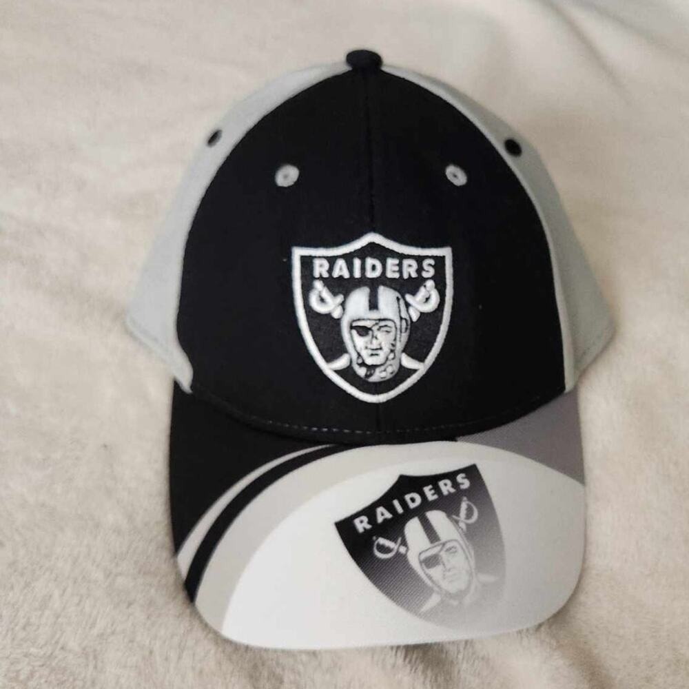 Raiders Team Apparel Adjustable‎ Hat EUC